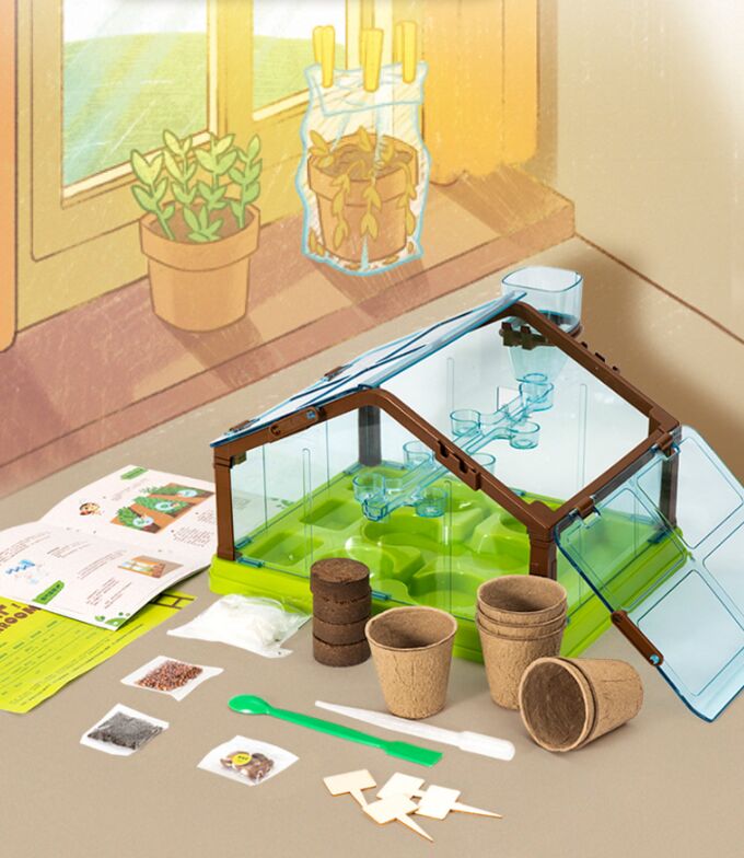Tinyland Набор для выращивания растений, зеленый