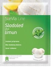 Мороженое сухое Stevia Line со вкусом ЛИМОНА и экстрактом зеленого чая на стевии, 50 г