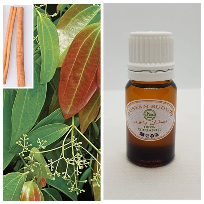 BUSTAN BUDUR 16 Эфирное масло корицы (листья и побеги) Cinnamomum cassia, 5 мл