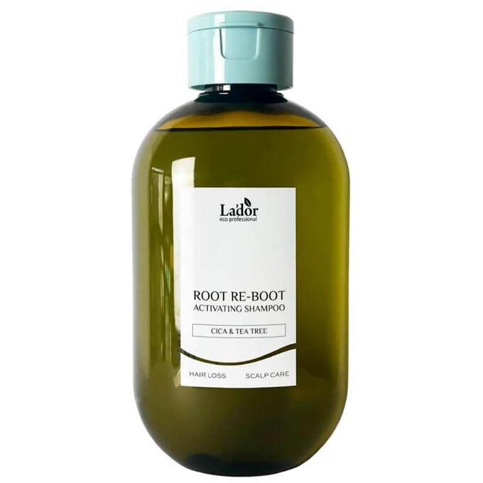Lador Шампунь для волос с центеллой и чайным деревом Root Re-Boot Activating Shampoo Cica &amp; Tea Tree, 300 мл