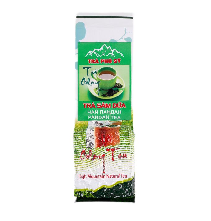 Tra Oolong Чай улун с панданом 200гр (зеленый чай) Вьетнам