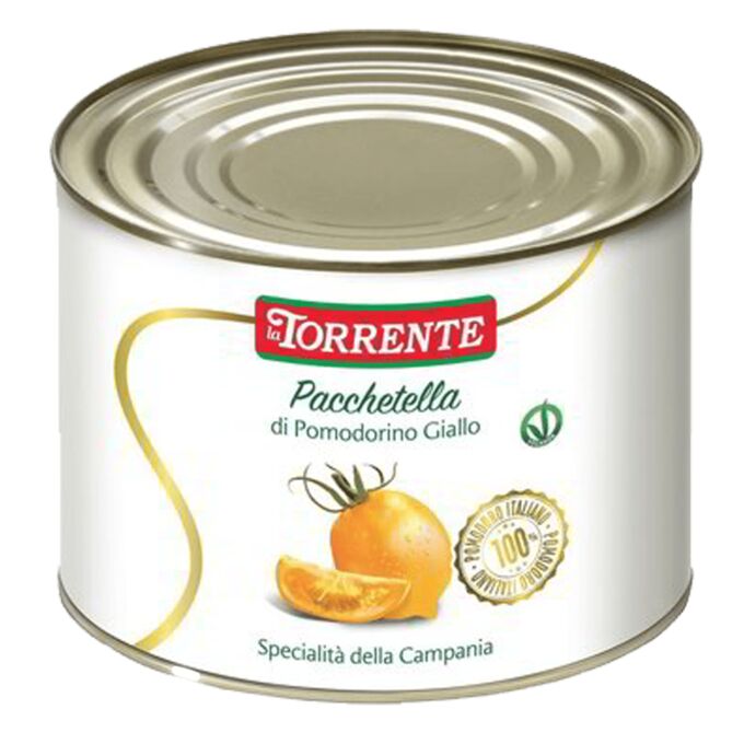 La Torrente Помидоры желтые кусками  2000 г. (ж/б)