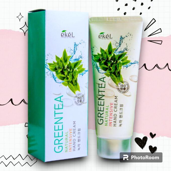 Ekel cosmetics [EKEL] Интенсивный крем для рук с зеленым чаем, Green Tea 100 мл