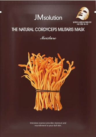 JMsolution The Natural Cordyceps Militaris Mask Moisture Увлажняющая антиоксидантная маска с кордицепсом