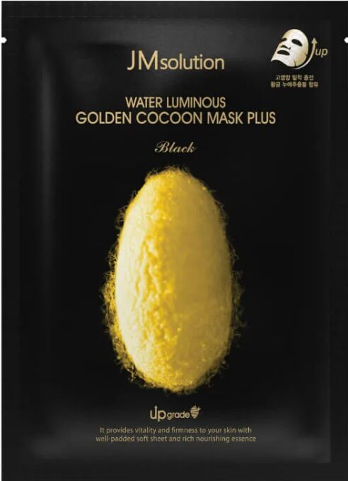 JMsolution Тканевая маска с протеинами кокона золотого тутового шелкопряда Water Luminous Golden Cocoon Mask