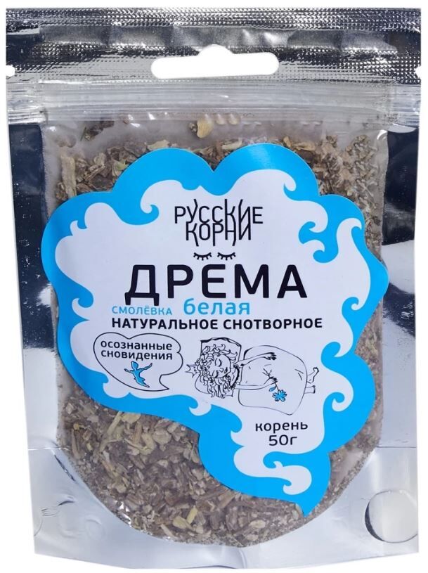 Русские корни Дрема белая корень 50 гр.