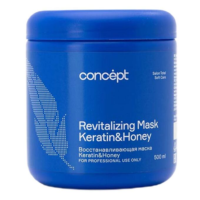 Косметика Concept Маска для волос восстанавливающая Revitalizind Mask Keratin &amp; Honey Soft Care, 500 мл
