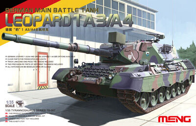 фирма ГАММА &quot;MENG&quot; TS-007 &quot;танк&quot; Main Battle Tank Leopard 1 A3/A4 1/35