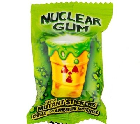 Жевательная резинка в форме бочки Fini Nuclear Gum Фини &quot;Гигант Ядерный взрыв&quot; 14 гр
