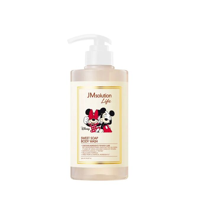 JMsolution Гель для душа с ароматом мускуса и мака Life Disney Sweet Soap Body Wash