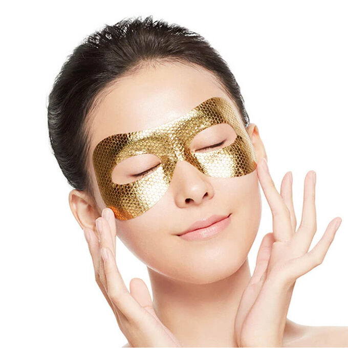 AHC Premium Hydra Gold Foil Eye Mask Тканевая маска для области вокруг глаз с золотом
