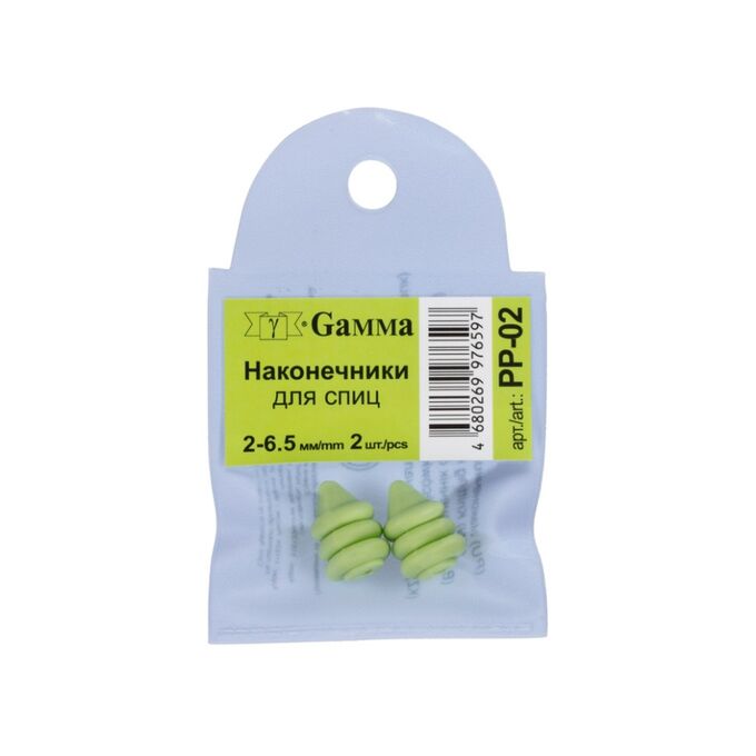 KnitPro Наконечники PP-02 для спиц GAMMA