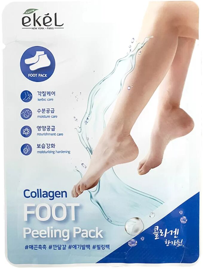Ekel cosmetics Пилинг Носочки С Коллагеном Collagen Foot Peeling Pack