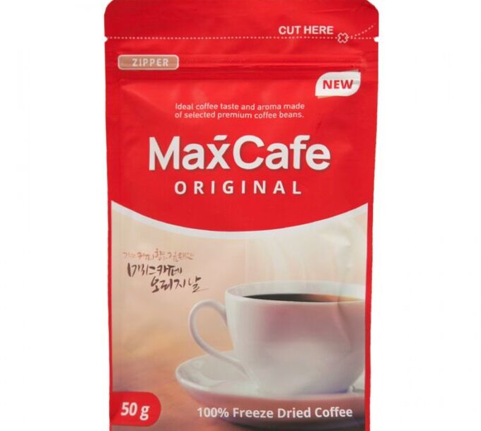 MaxCafe Кофе Ориджинал растворимый, м/у 50 гр