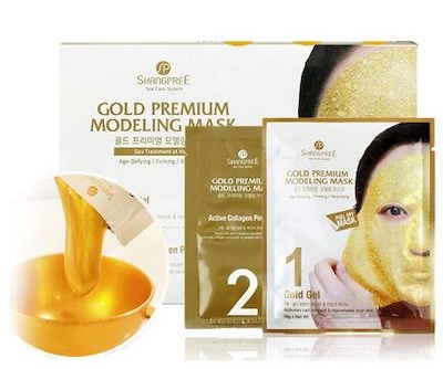 Альгинатная маска с золотом Shangpree Gold Premium Modeling Mask