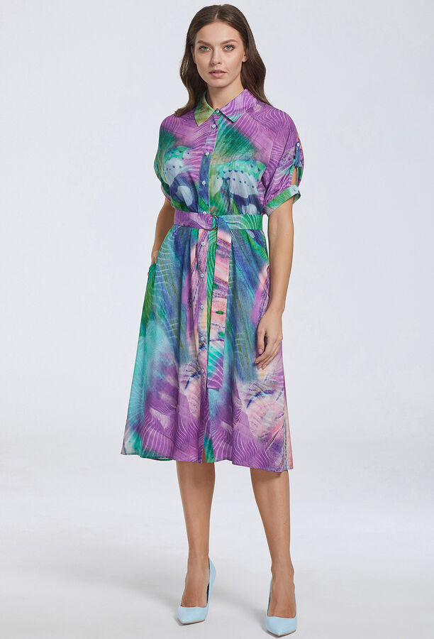 Платье Bazalini 4546 разноцветный