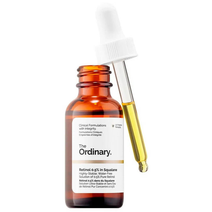 Омолаживающая Сыворотка c ретинолом 0,5% The Ordinary Retinol 0,5% In Squalane