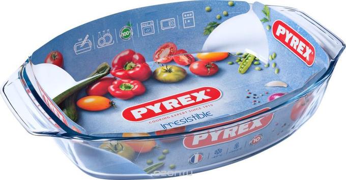 Блюдо Pyrex Irresistible овальное 37 х 27 см