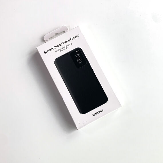 Чехол книжка Samsung S22 Plus Smart View Wallet 100% (черный)