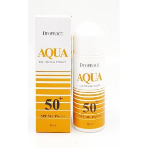 Deoproce Солнцезащитная эссенция-ролик Aqua Roll on Sun Essence SPF 50+/PA+++