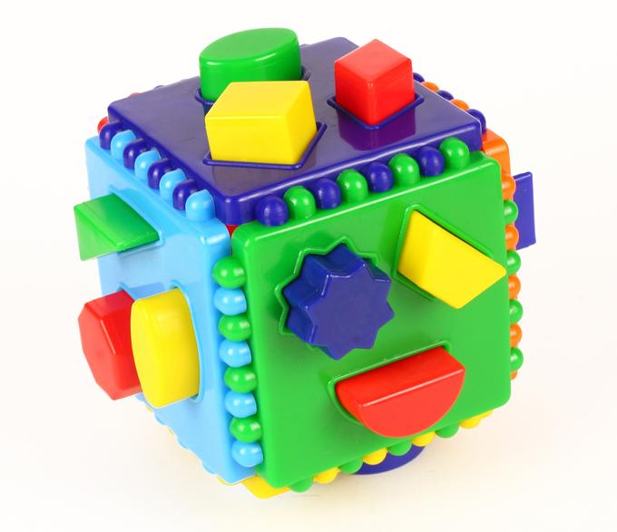 Логический куб со вставными деталями (Построй фигурки) арт.7090 /36 | Игры. Товары для детей и подростков