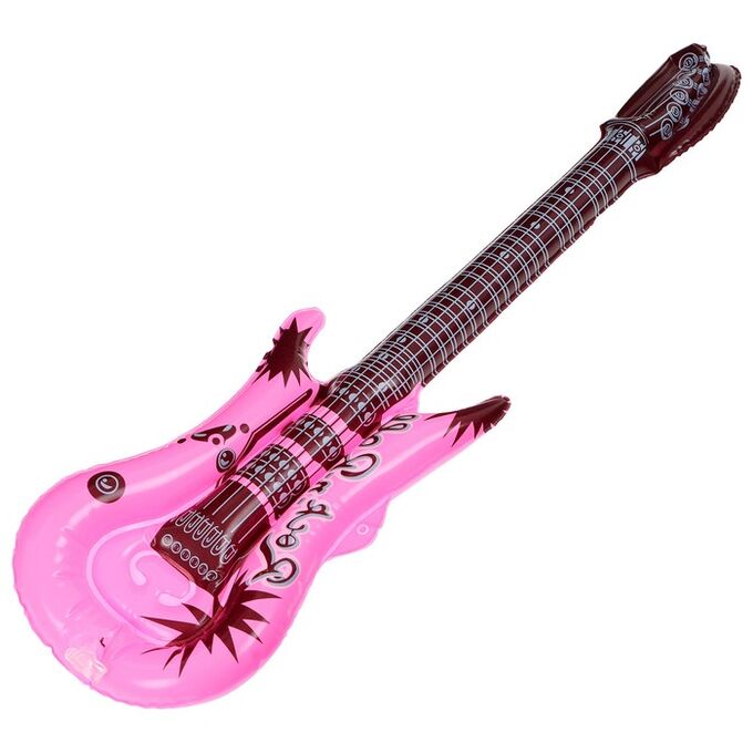 ZABIAKA Игрушка надувная «Гитара», 50 см, цвета МИКС
