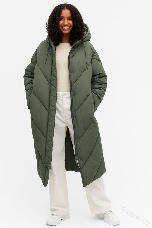 MIEGOFCE Пальто  утепленное зеленый