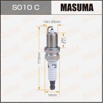 Свеча зажигания MASUMA NICKEL ZFR5F-11 (2262)