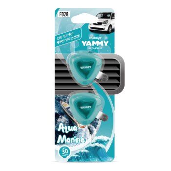 Ароматизатор на дефлектор YAMMY жидкий &quot;Aqua Marine&quot; (1/12/144)
