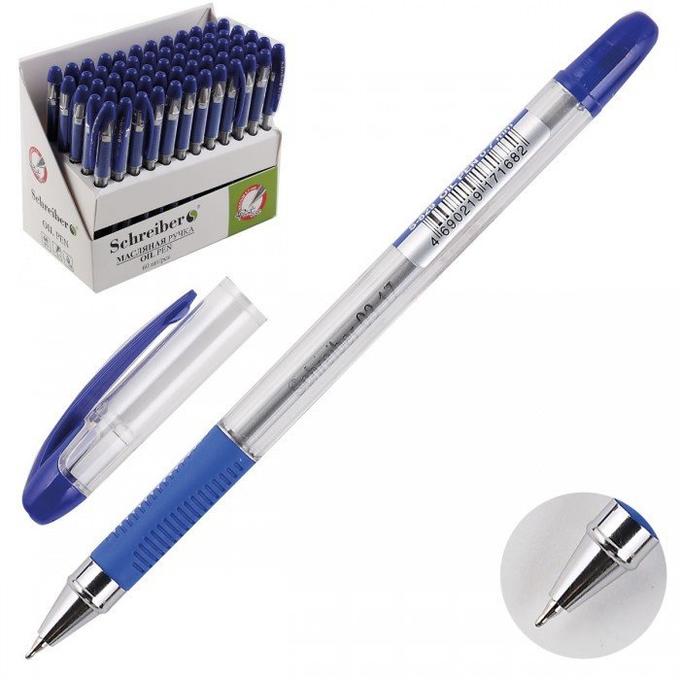 *Ручка шар. на масл.основе Schreiber 0,7мм S820-9 синяя