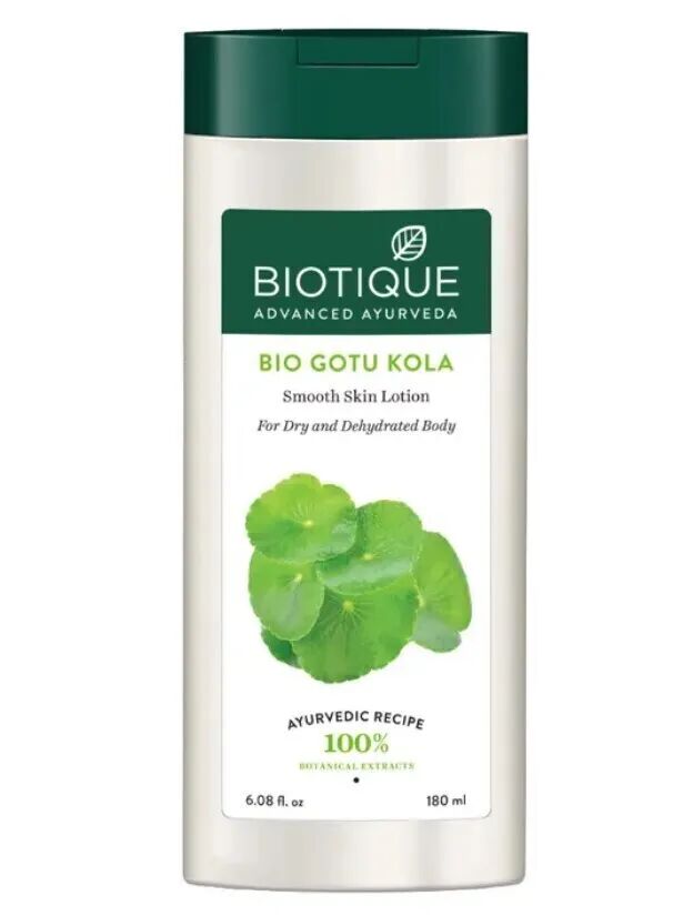 BIOTIQUE Bio Gotu Kola Smooth Skin Lotion 200ml/ Биотик Готу кола - разглаживающий лосьон для тела
