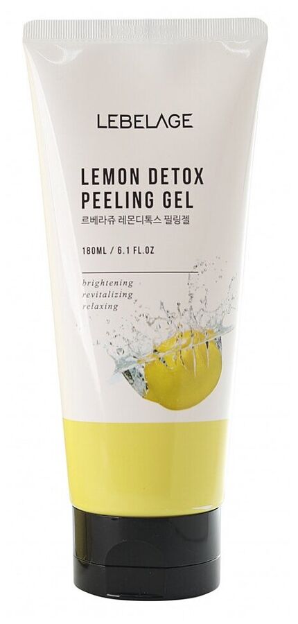 LEBELAGE Пилинг гель Lemon Detox Peeling Gel, туба, 180 мл