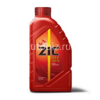ZIC ATF  SP 4    1л   (синтетика в автомат KIA, Hyundai)  (1/12) *