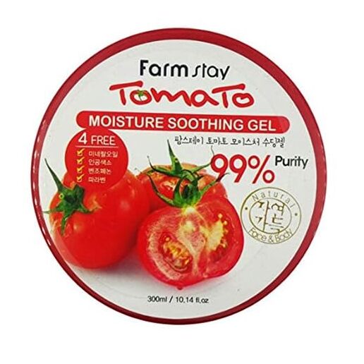 Farm Stay Гель для лица и тела FarmStay Tomato Moisture Soothing Gel, 300мл