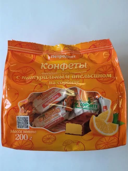Конфеты пралиновые на сорбите