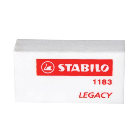 Резинка стирательная STABILO прямоугольная, 35х18х11 мм, бел