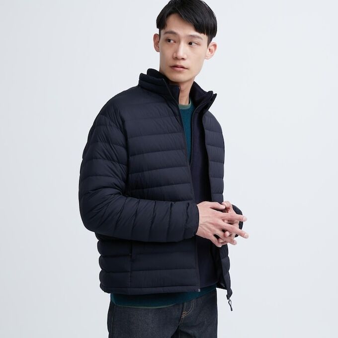 UNIQLO - ультралегкий пуховик - 69 NAVY