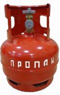 Gazovik Газовый пропановый баллон 5л для газовой плиты, обогревателя