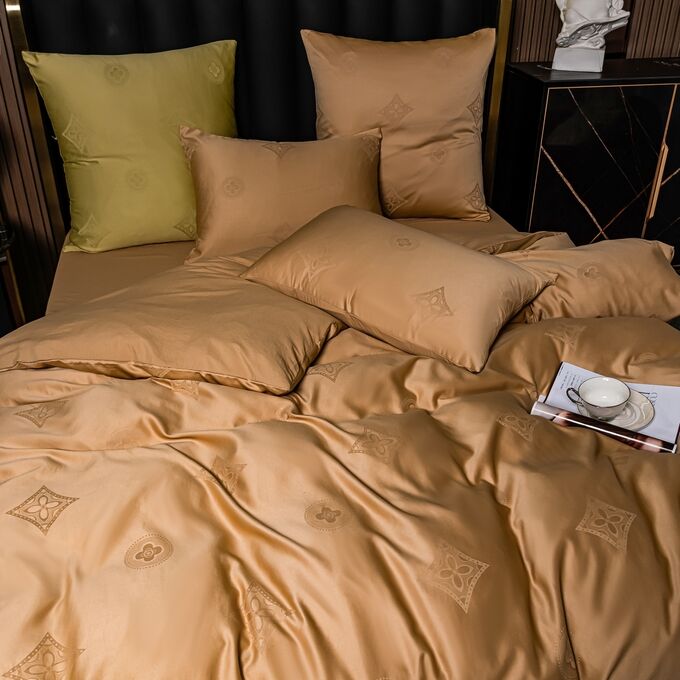 Viva home textile Комплект постельного белья 2СП Сатин Жаккард GC012