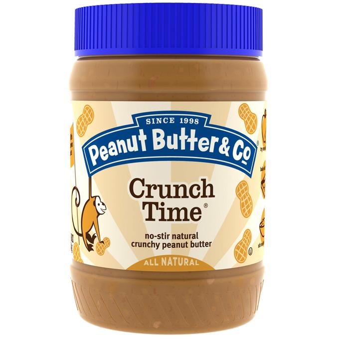 Peanut Butter &amp; Co., Crunch Time, Хрустящее арахисовое масло, 16 oz (454 г)
