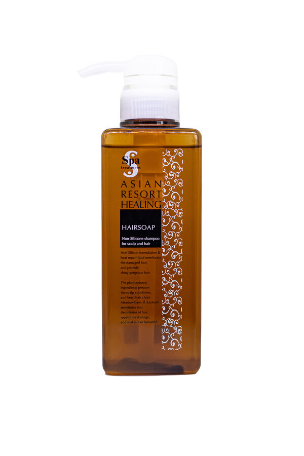 Восстанавливающий безсиликоновый шампунь с растительными экстрактами и гиалуроновой кислотой Spa Treatment Hair Soap