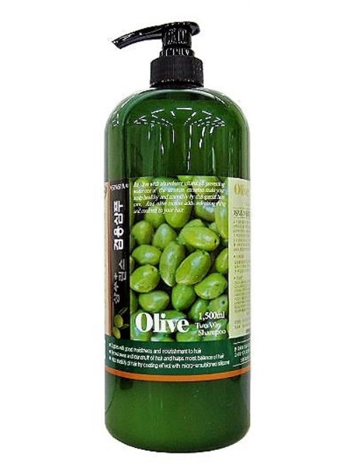 ASPASIA ОЛИВА Шампунь-кондиционер для волос Olive Two Way Shampoo, 1500 мл