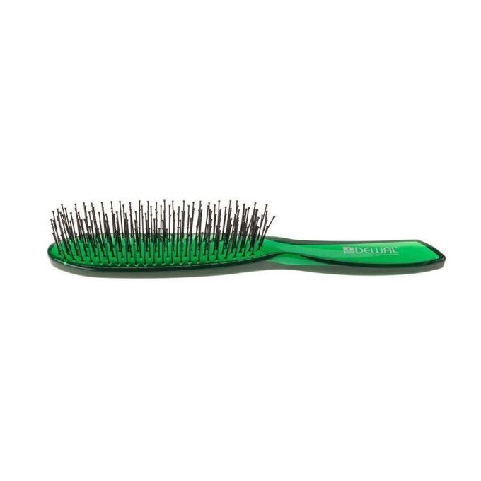 Dewal Щётка для волос с нейлоновой щетиной Vitrage BRV3, зеленый