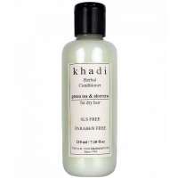 Khadi Naturals Кондиционер для волос Khadi &quot;Зеленый чай + Алоэвера&quot; (без лаурилсульфата натрия) 210мл