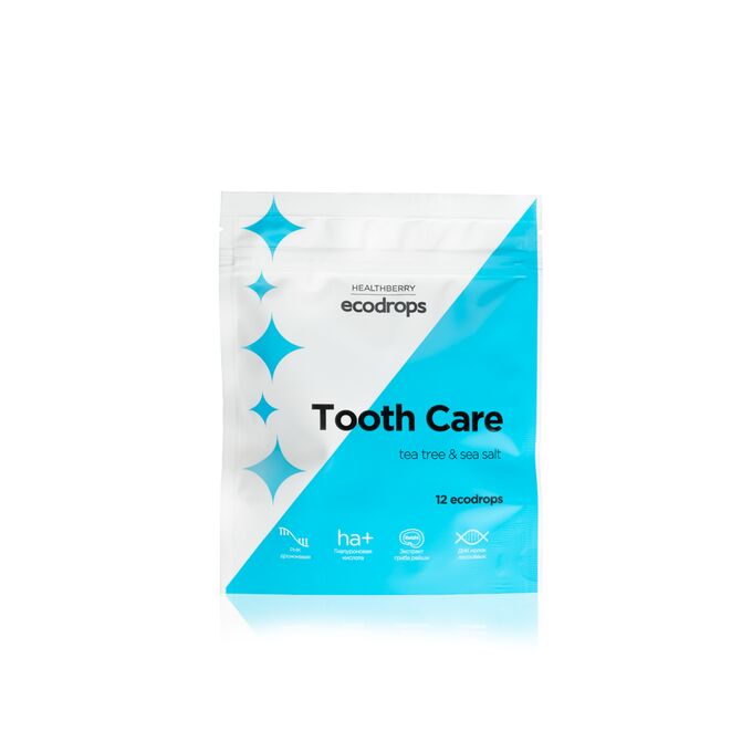 Greenway Леденцы для ухода за полостью рта Healthberry Ecodrops Tooth Care, 12 шт