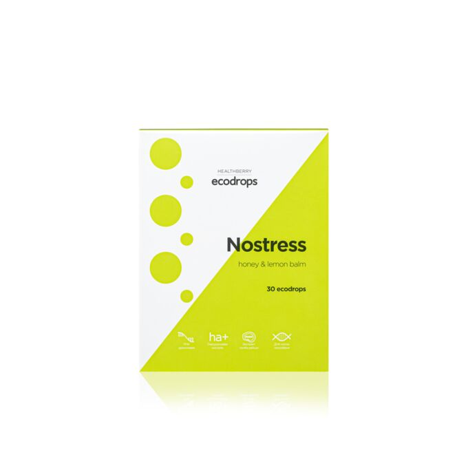 Greenway Леденцы с успокаивающим действием Healthberry Ecodrops Nostress, 30 шт.
