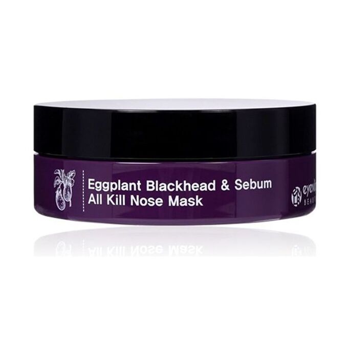 Eyenlip Очищающая маска для носа от черных точек Eggplant Blackhead &amp; Sebum Control Nose &amp; Spot Mask