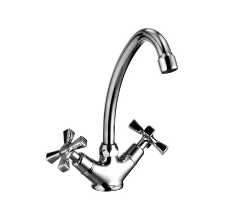 LEMARK LM2504C &quot;Бенефит&quot; Смеситель для кухни с поворотным изливом 250 мм, хром