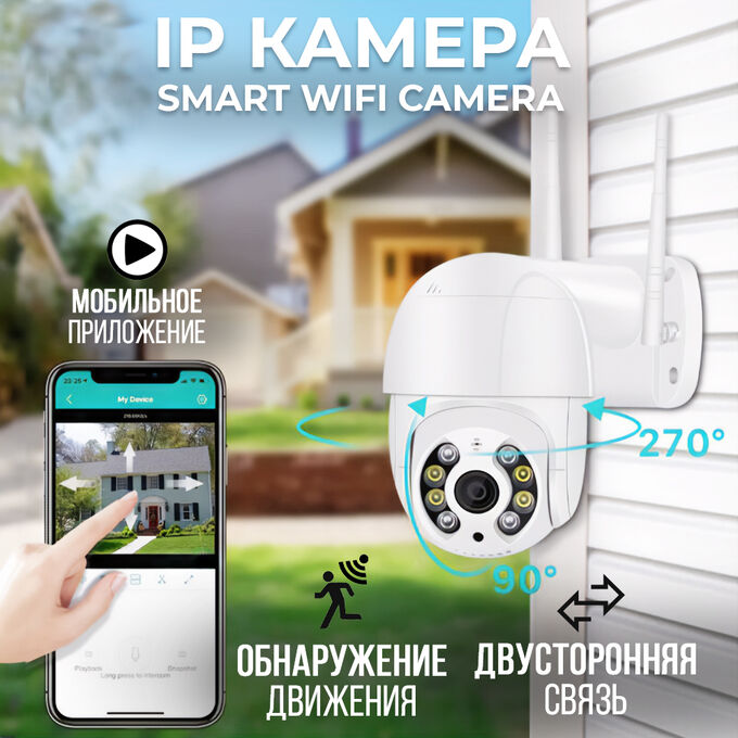 🔥 ХИТ Умная iP камера WiFi Smart Camera