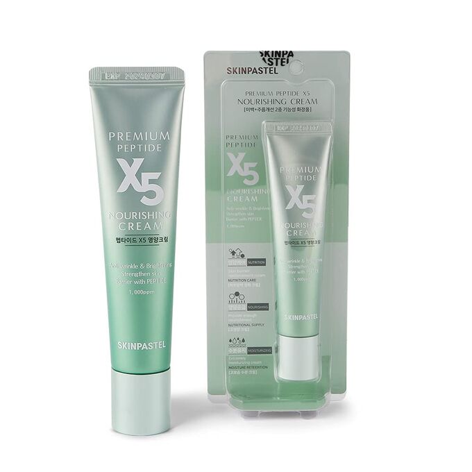 SKINPASTEL Антивозрастной питательный крем с пептидами Premium Peptide ...